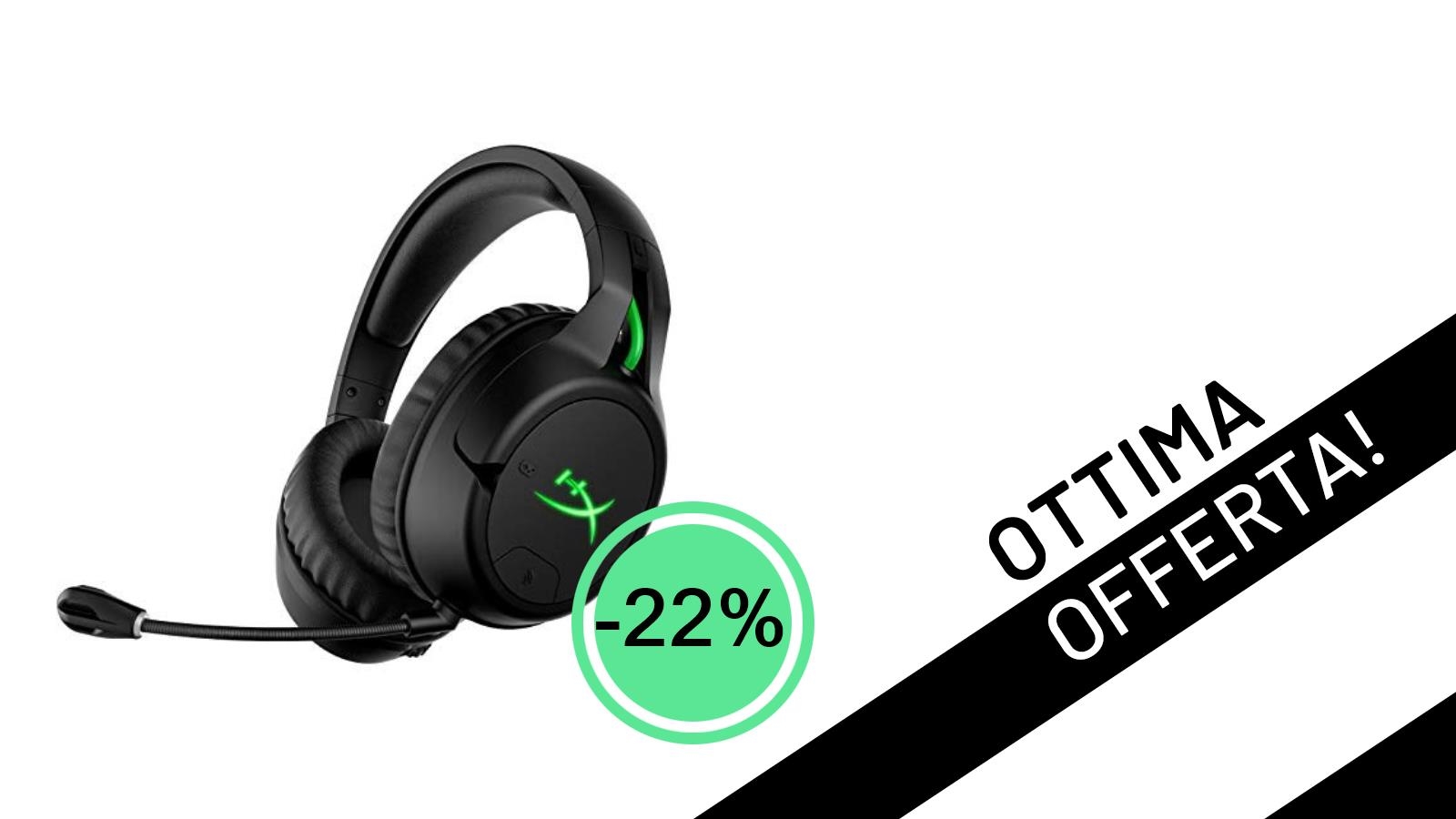 Offerta Imperdibile: Le HyperX CloudX Flight Scendono a 125,14€ con il 22% di Sconto!