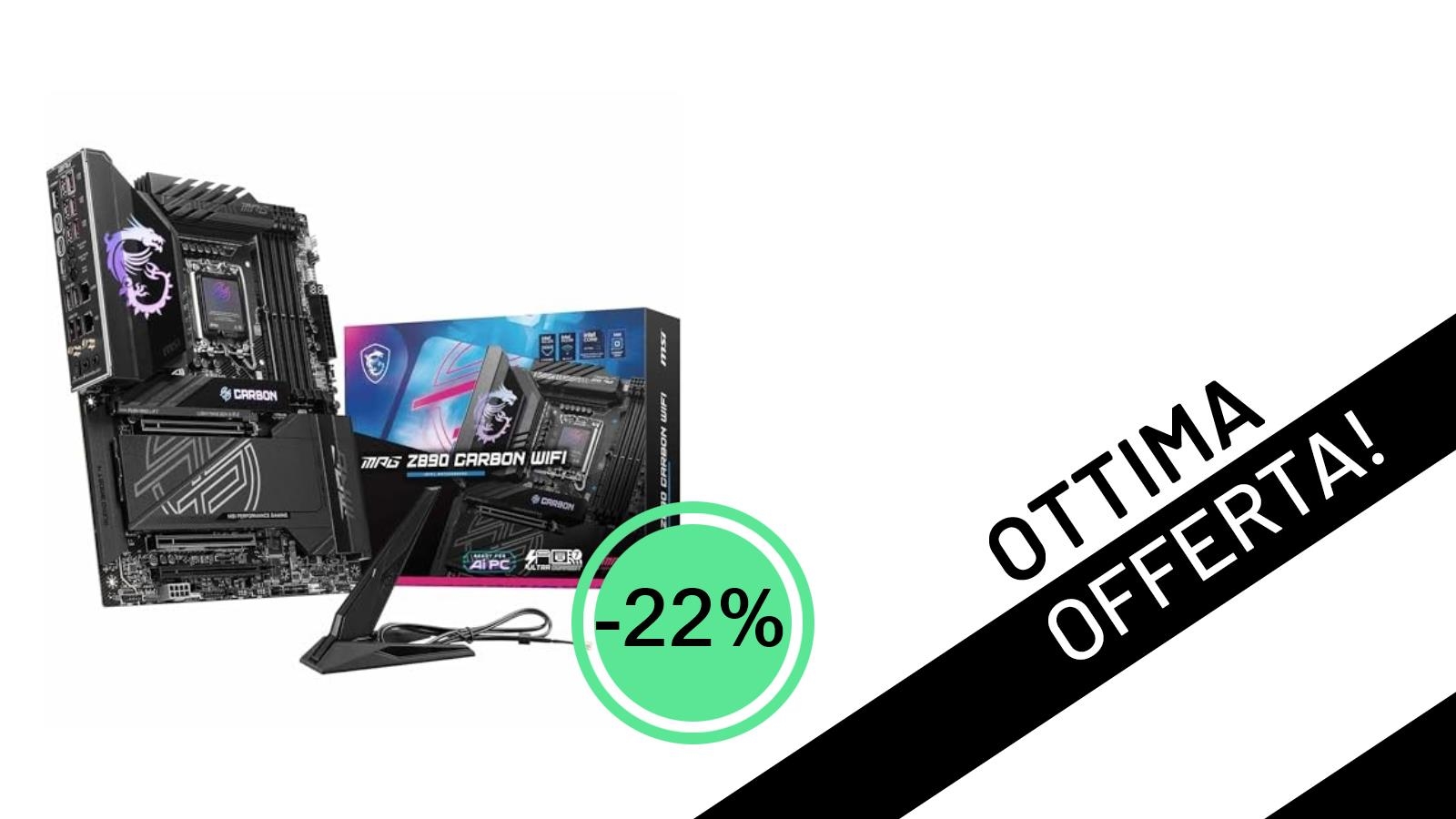 MSI MPG Z890 CARBON WIFI: La Scheda Madre di Nuova Generazione a un Prezzo Irripetibile!