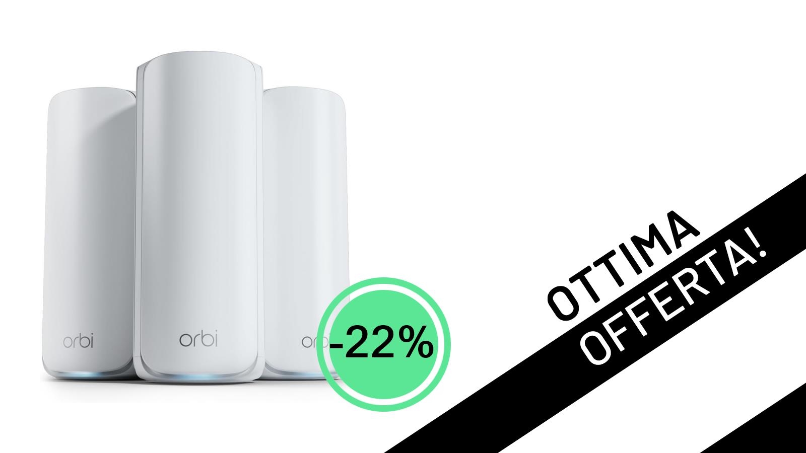 Addio Zone Morte: NETGEAR Orbi WiFi 7 Rivoluziona la Tua Casa con un'Offerta Imperdibile!