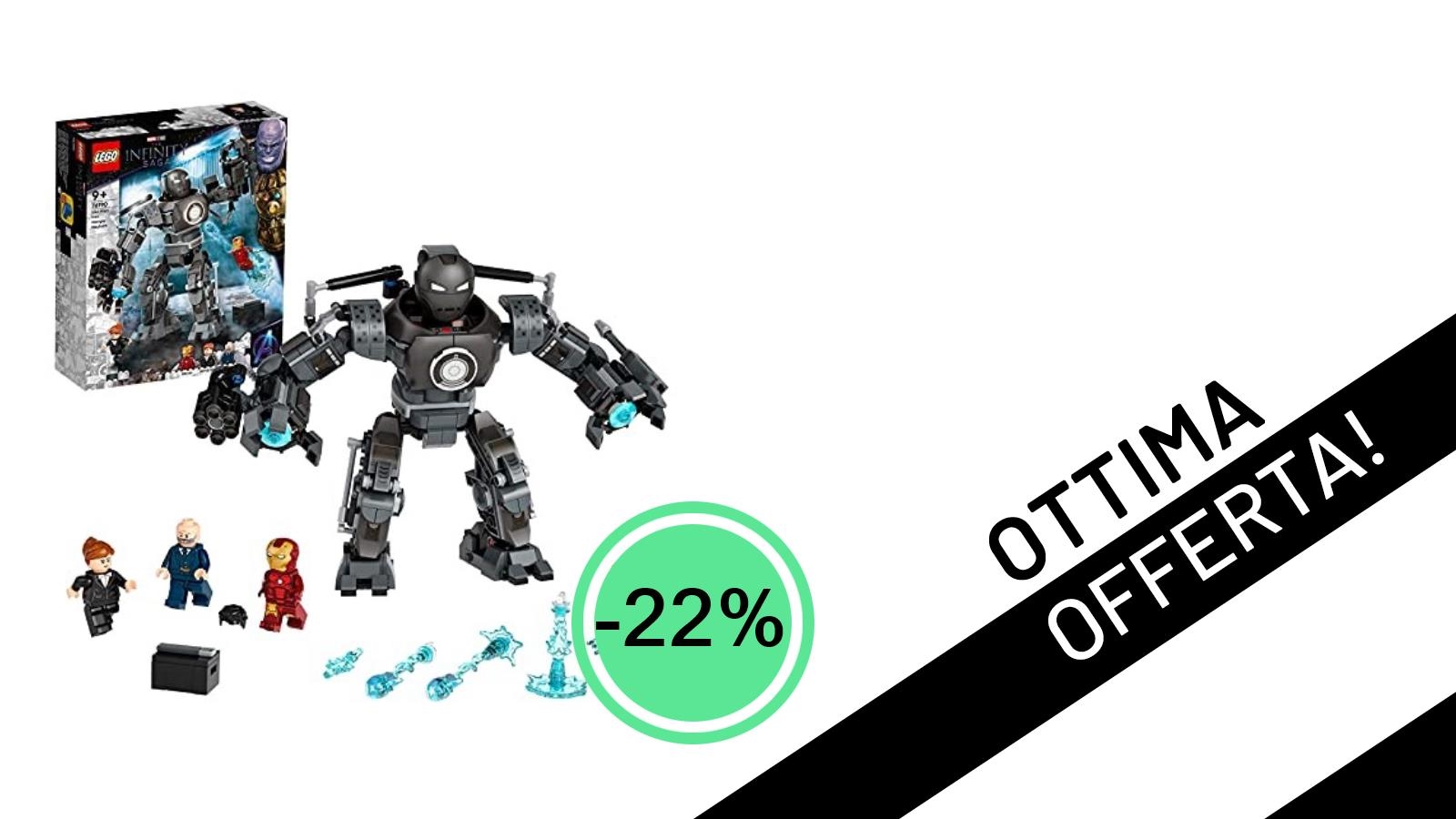 LEGO Marvel: Iron Man vs Iron Monger, Il Set 76190 Scatena il Caos con uno Sconto del -22%!