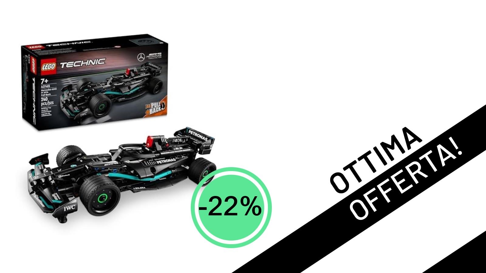 Sconto Imperdibile: Il LEGO Technic Mercedes-AMG F1 W14 E Performance al Prezzo Minimo!