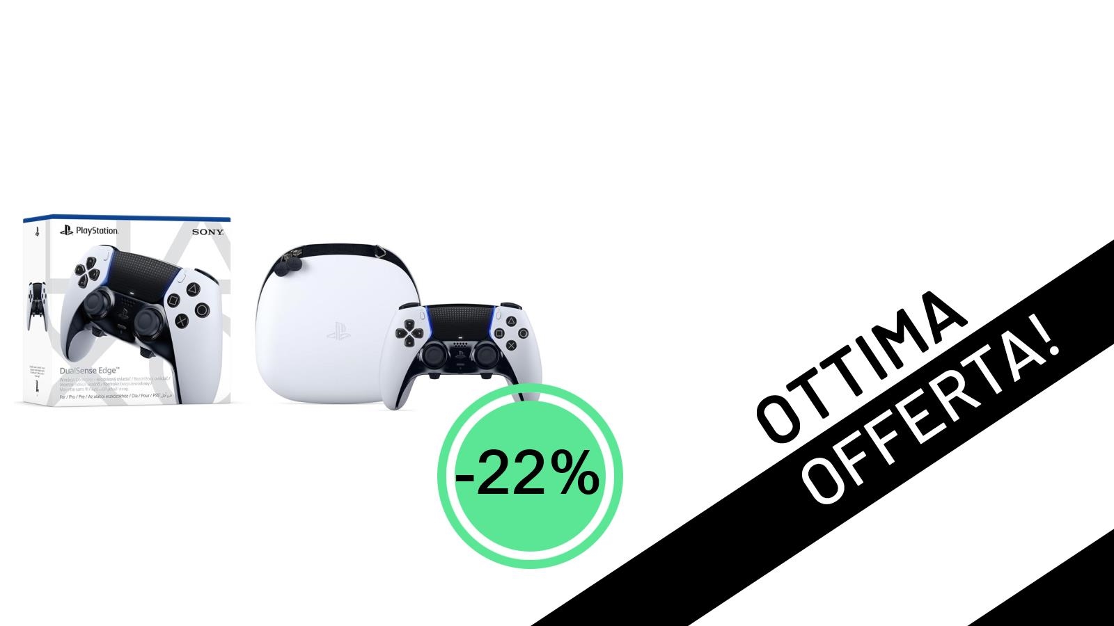 Controller DualSense Edge: L'Elite di PlayStation Ora a €187,92 con Sconto del 22%!