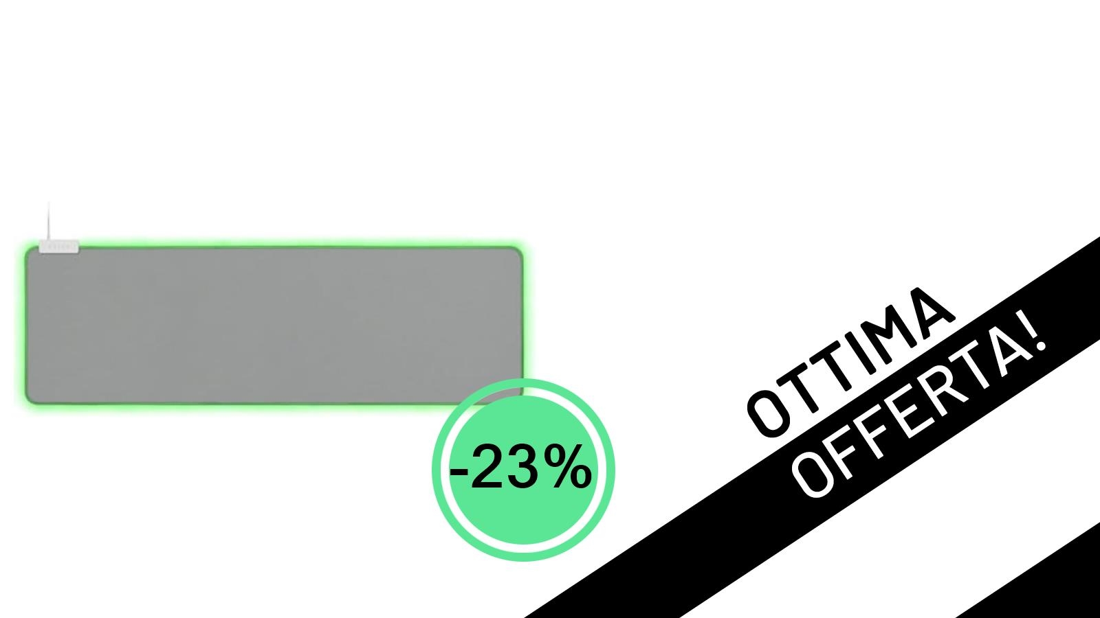 Illumina la tua postazione: Razer Goliathus Extended Chroma in offerta imperdibile a soli 39,99€!