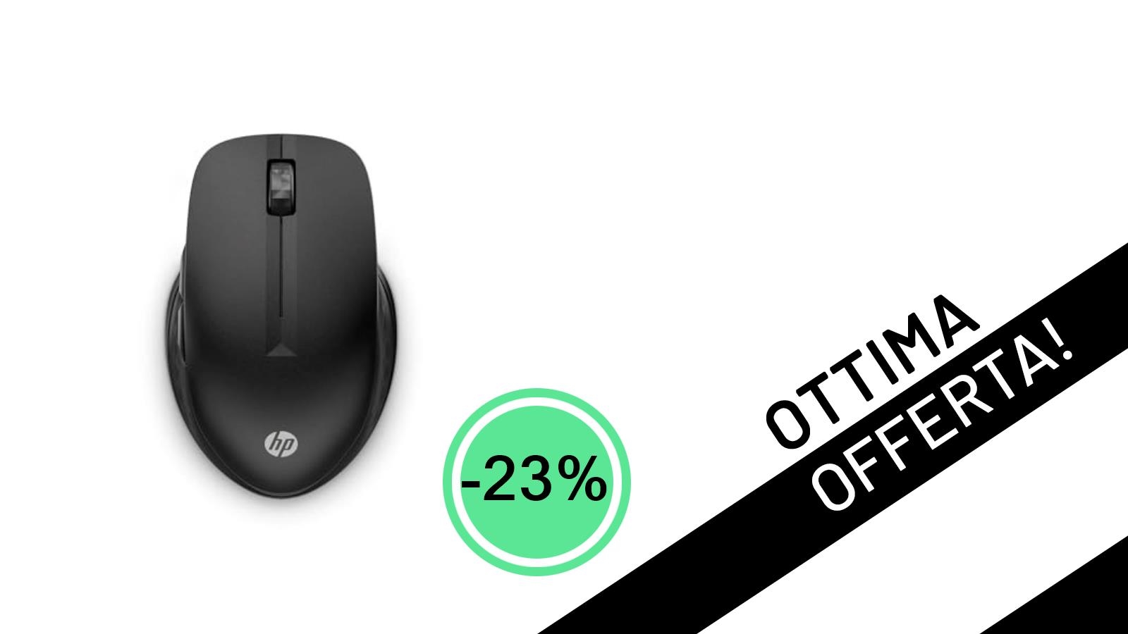 Precisione e Libertà Wireless: L'HP 430 Mouse Gaming Scontato del 23% a soli 20,89€!