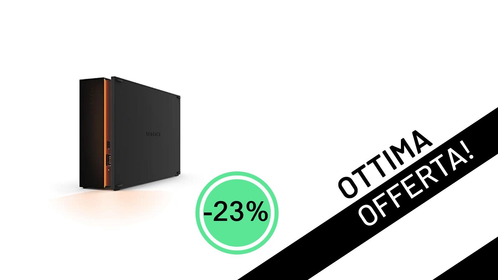 Spazio Illimitato per i Tuoi Giochi: Il Seagate FireCuda Gaming Hub 8TB in Offerta Imperdibile!