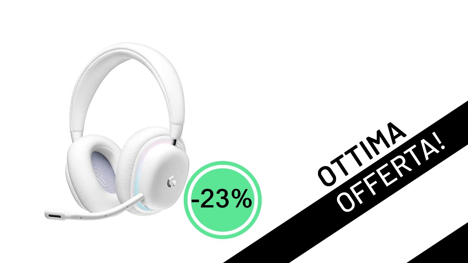 Affare imperdibile: le Cuffie Gaming Wireless Logitech G G735 in offerta a soli 123,72€!