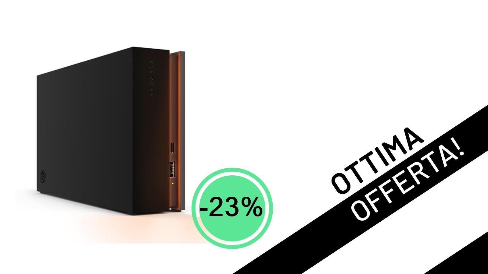 Spazio Illimitato per i Tuoi Giochi: Il Seagate FireCuda Gaming Hub 8TB in Offerta Imperdibile!