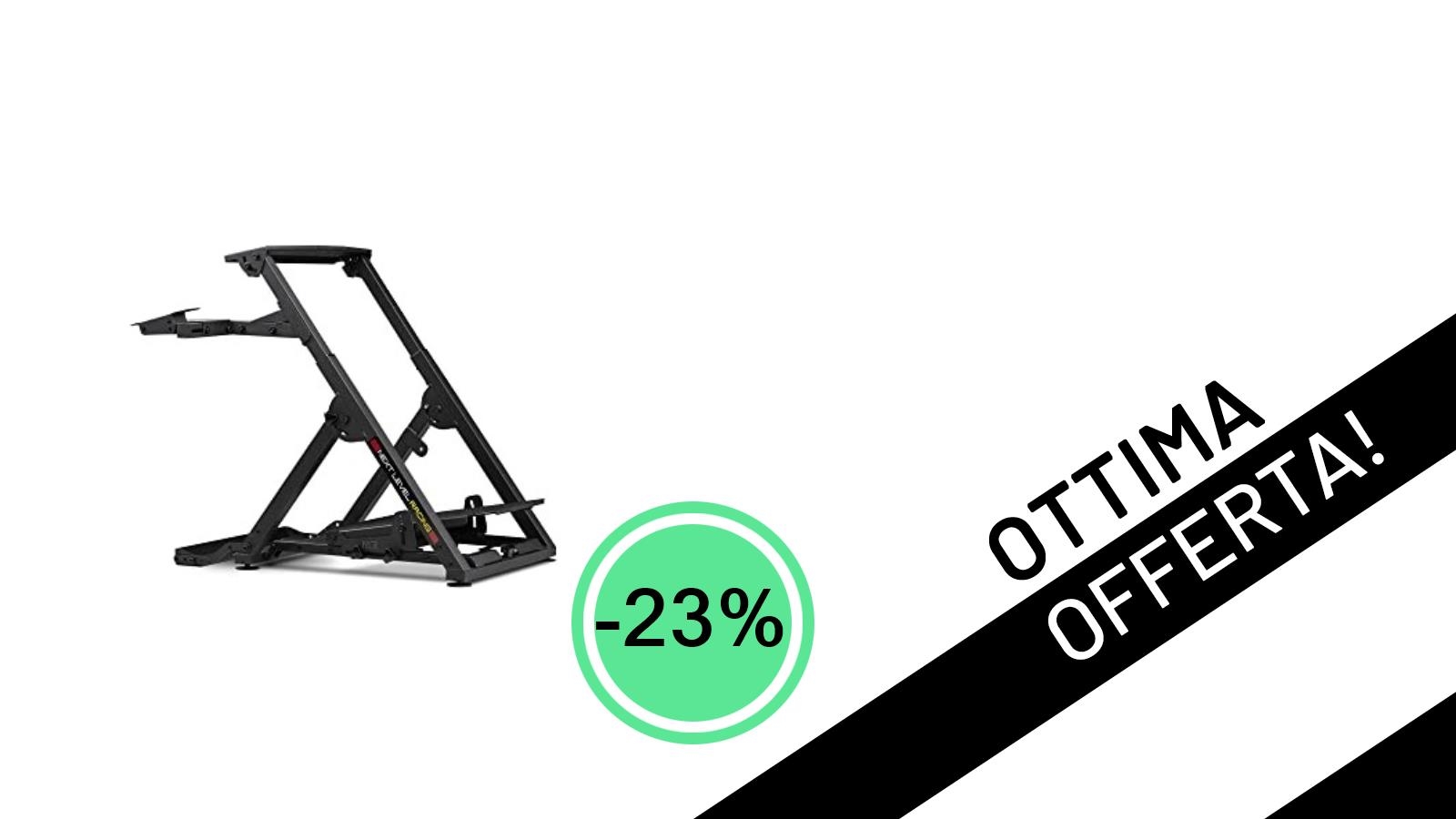 Next Level Racing Wheel Stand 2.0 per Nvidia Shield: l'offerta imperdibile con il 23% di sconto!