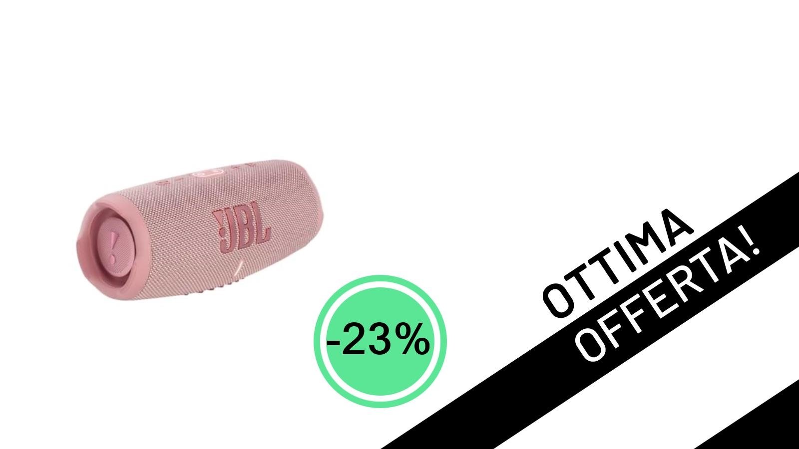 JBL Charge 5 Rosa: L'Offerta Imperdibile per un Audio Potente e Portatile!