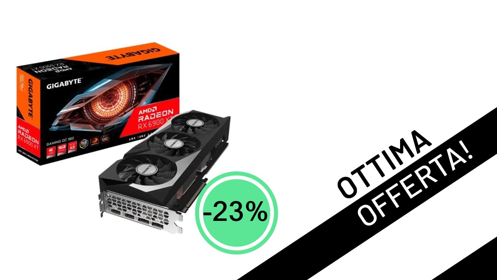 Radeon RX 6900 XT a prezzo stracciato: l'offerta Gigabyte che non puoi perdere!
