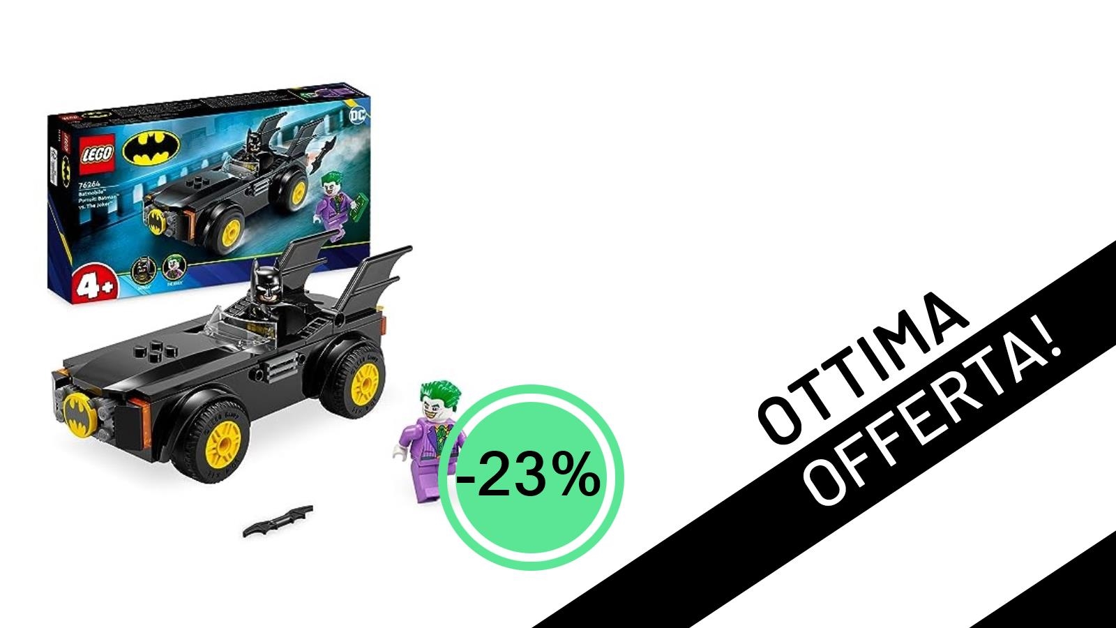 Affare Imperdibile! Il Set LEGO DC Batmobile con Batman e Joker Scontato del 23%