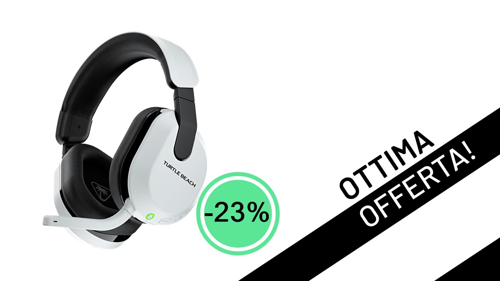 Offerta Esclusiva: Le Cuffie Gaming Turtle Beach Stealth 600 Bianca Scontate del -23%!