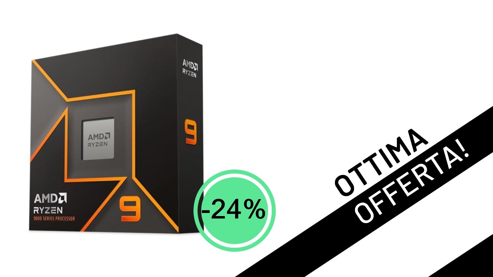 AMD Ryzen 9 9900X in offerta imperdibile: potenza e grafica integrata a un prezzo mai visto!