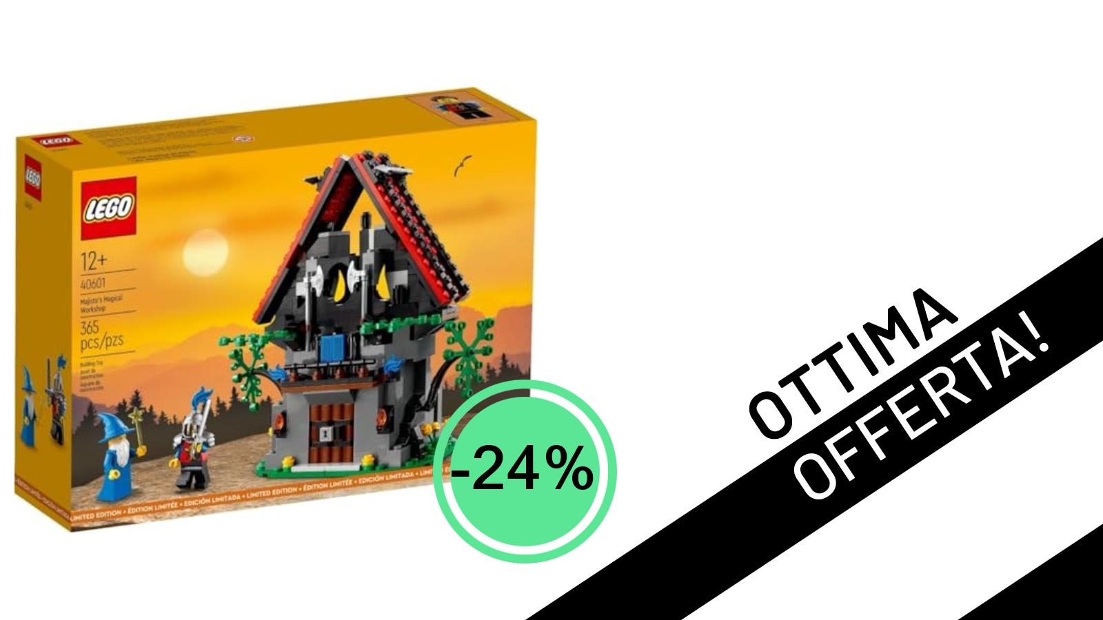 Offerta Magica! Il LEGO Majisto Magical Workshop è tuo con il -24% di sconto!