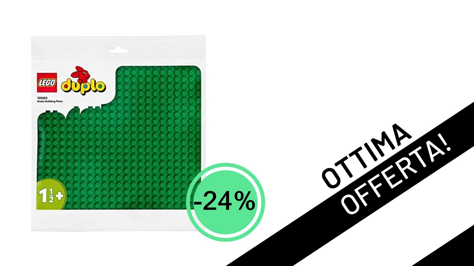 La Tavola Base Verde LEGO DUPLO: Creatività a un Prezzo Sbalorditivo, Sconto del -24%!