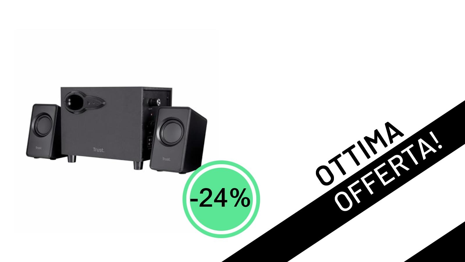 Audio Imbattibile a un Prezzo Mini: Trust Avora 2.1 in Offerta!