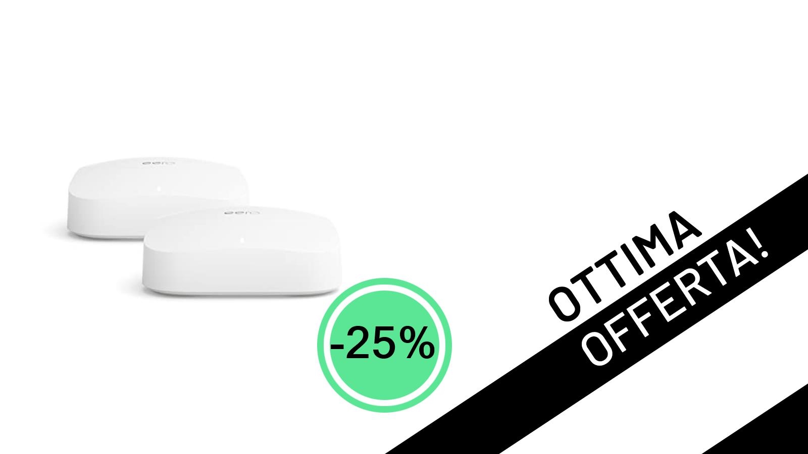 Rivoluziona la tua Connessione: Amazon eero Pro 6E, il Router Wi-Fi Mesh definitivo, ora scontato del 25%!