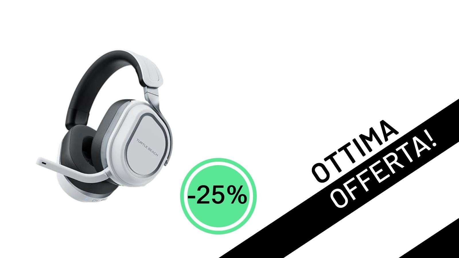 Offerta Imperdibile: Le Cuffie Gaming Wireless Turtle Beach Stealth 700 Bianca Scontate del 25%!