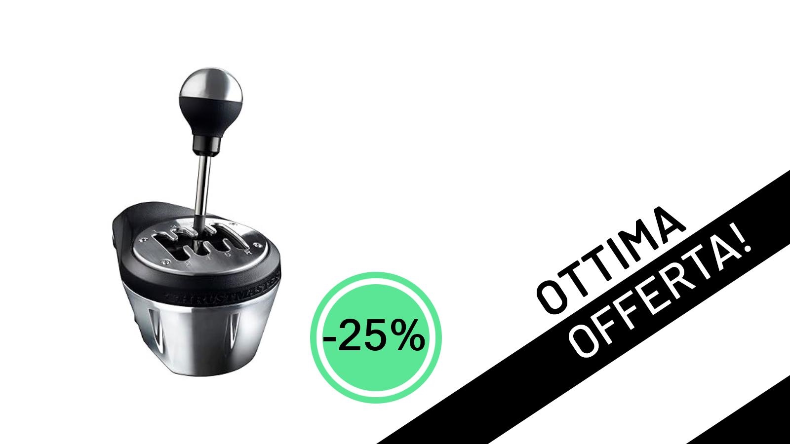 L'offerta imperdibile per gli amanti della simulazione: Thrustmaster TH8A Shifter al -25%!