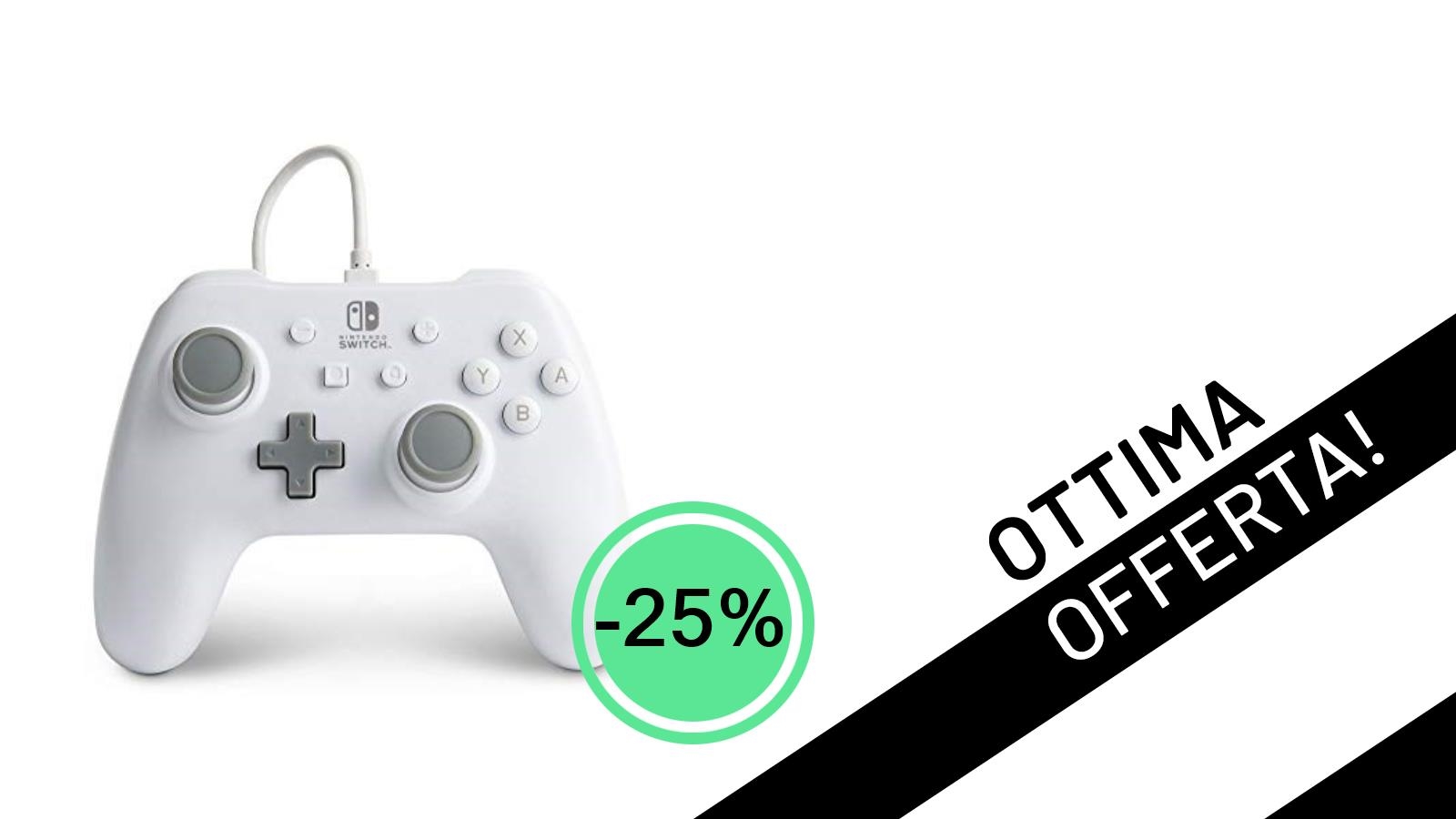 Controller Cablato PowerA per Nintendo Switch: l'occasione che aspettavi a soli 19,50€!