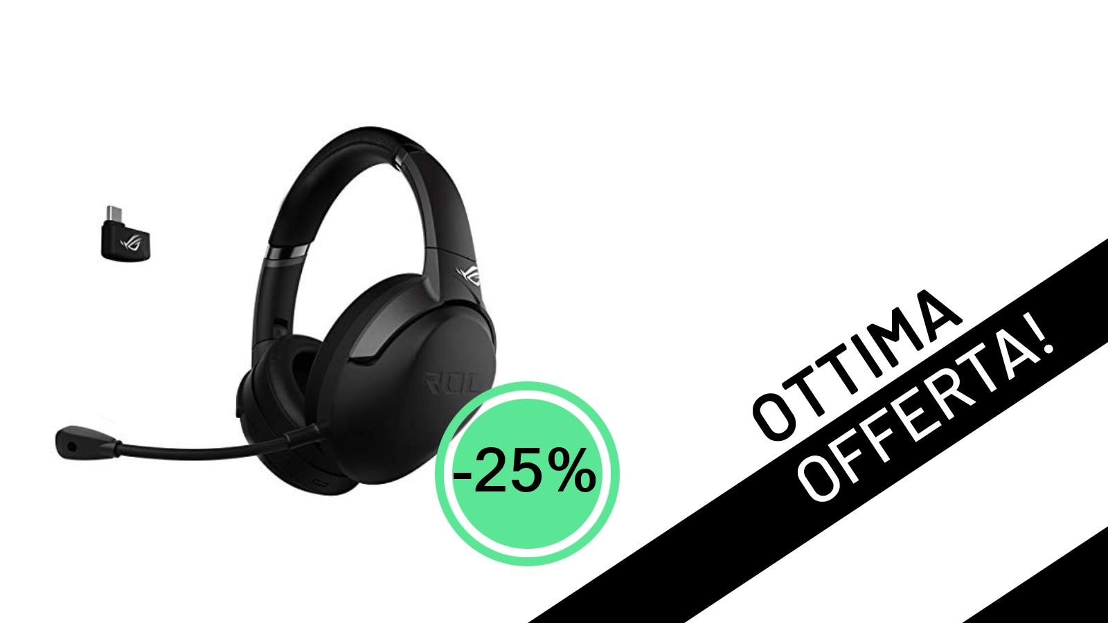 Le Cuffie Gaming ASUS ROG Strix Go Wireless Scontate del 25%: Un'Offerta da Non Perdere!