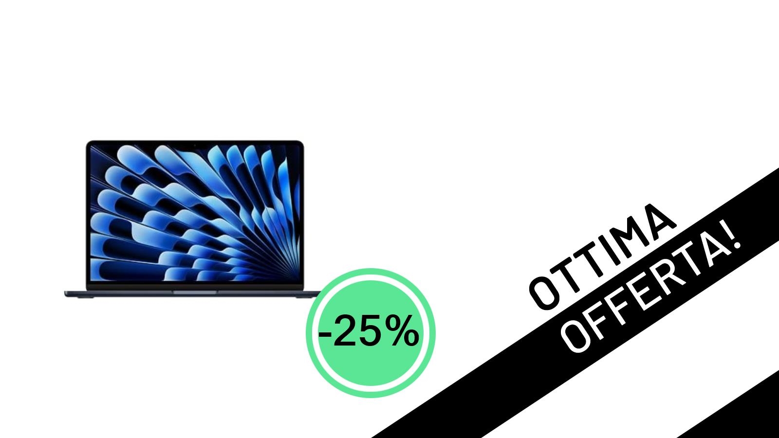 MacBook Air M3 (2024) a un Prezzo Mai Visto: Sconto del 25% su Apple!