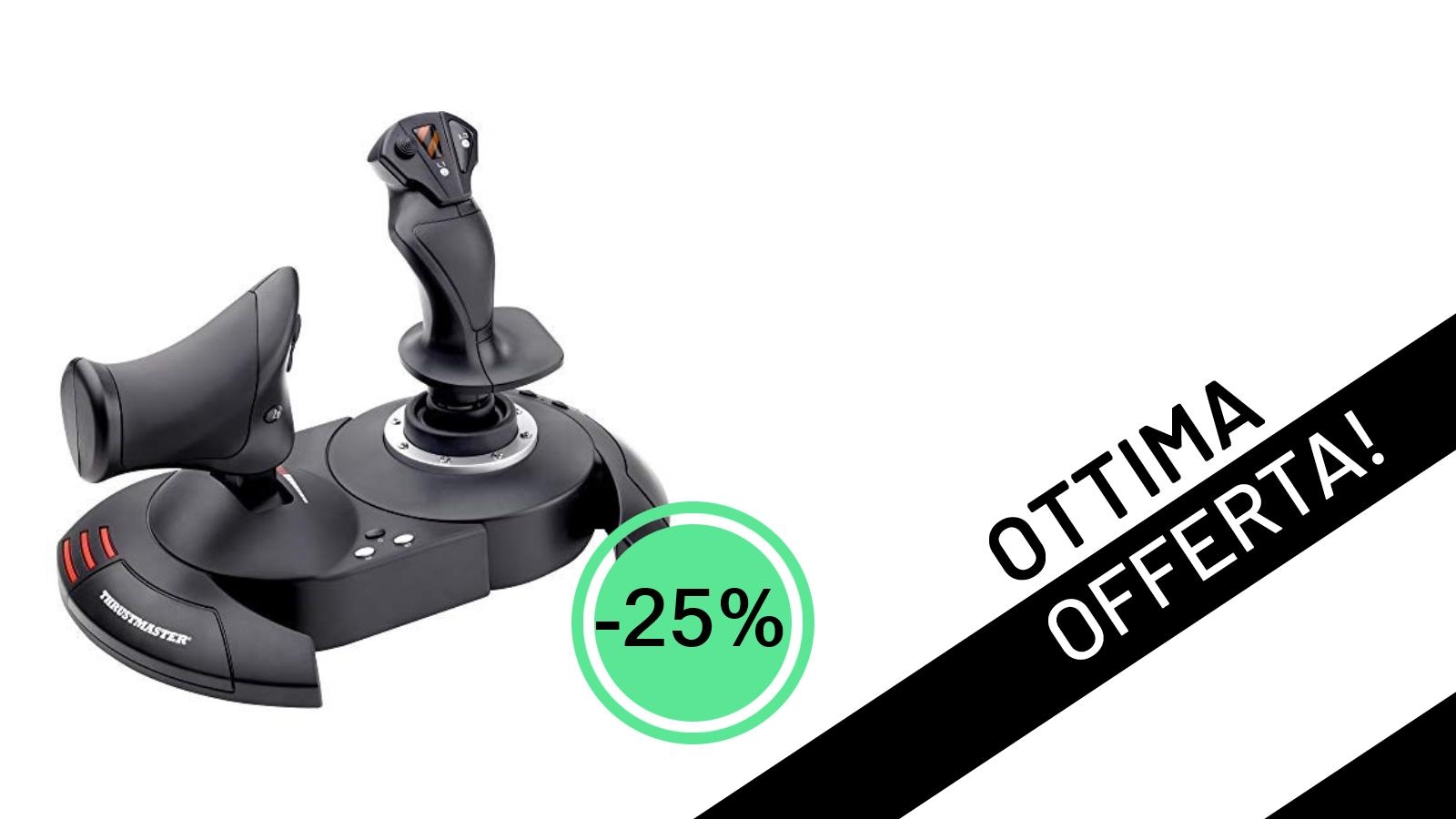 Vola Alto con l'Offerta Imperdibile: Thrustmaster T.Flight Hotas X Scontato del 25%!