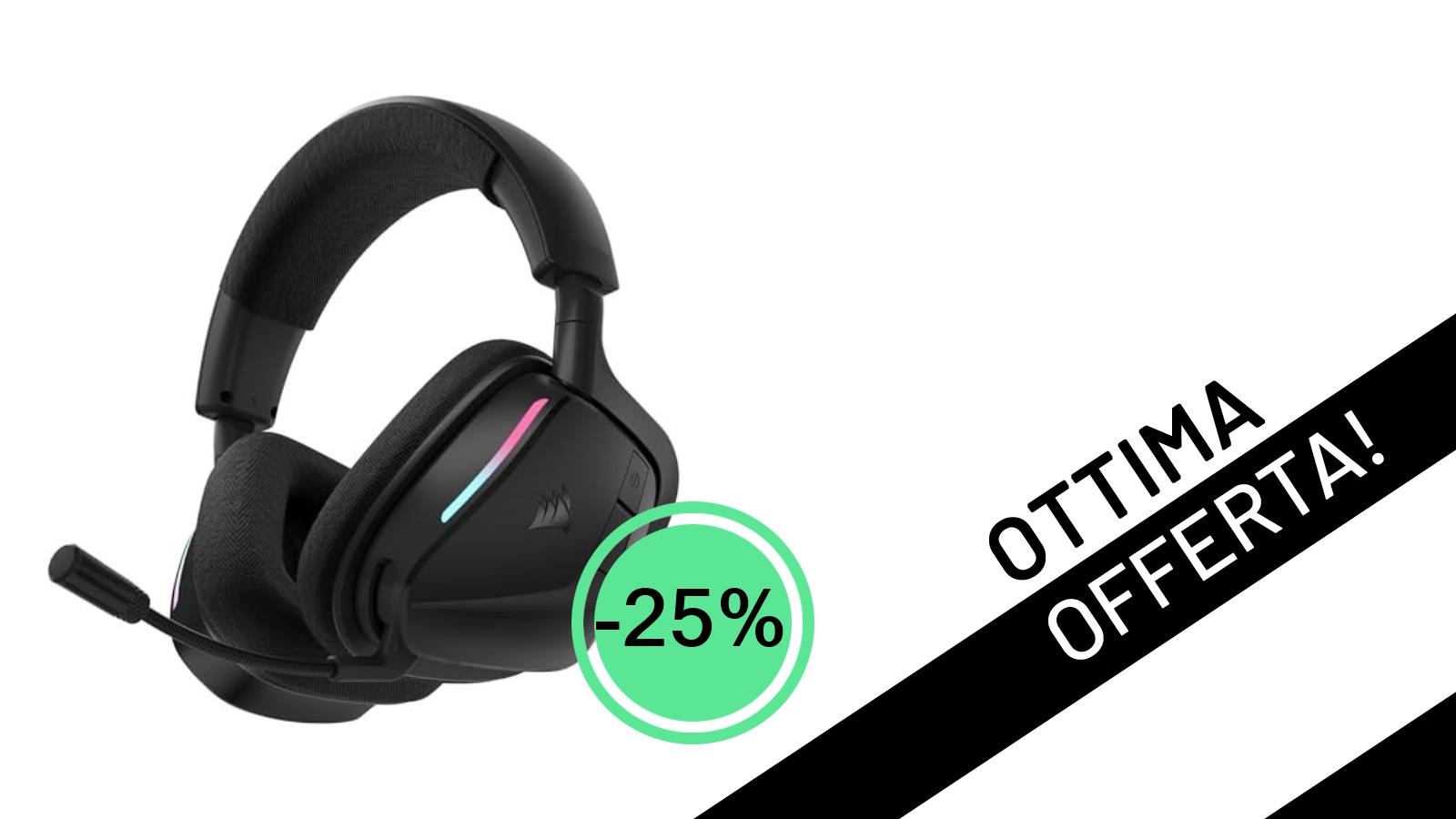 Cuffie Gaming CORSAIR VOID v2: L'Offerta Imperdibile con il -25% di Sconto!