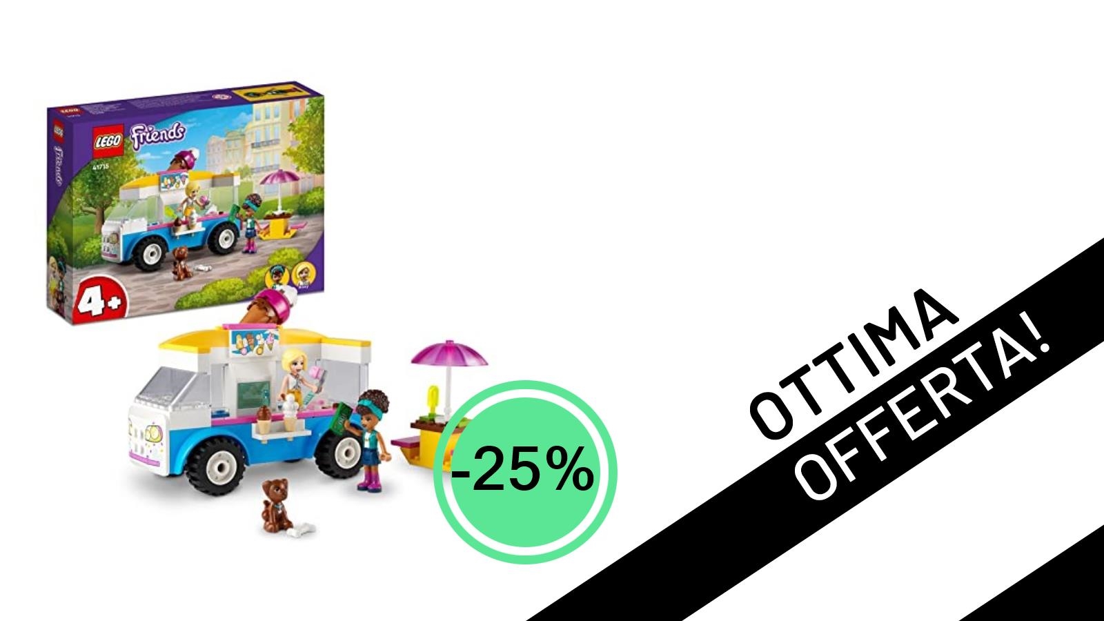 L'Estate Arriva in Anticipo con LEGO Friends: Il Furgone dei Gelati a un Prezzo Ghiacciato!