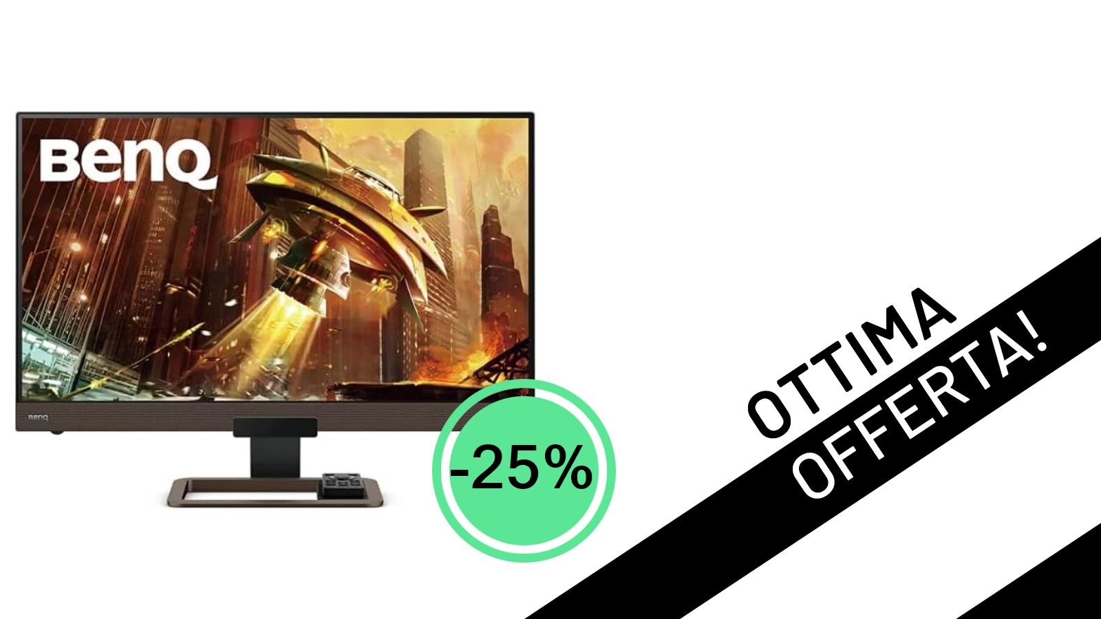 BenQ EX2780Q: Il Monitor Gaming 2K 144Hz IPS con HDR 400 a un Prezzo Mai Visto!