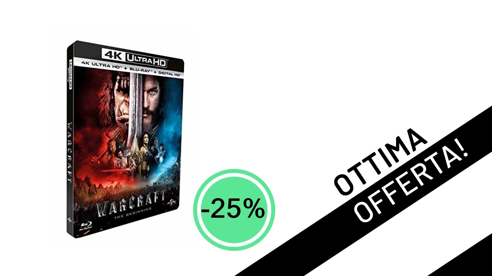 Warcraft - L'Inizio in 4K: L'Epica Offerta che Non Puoi Perdere!