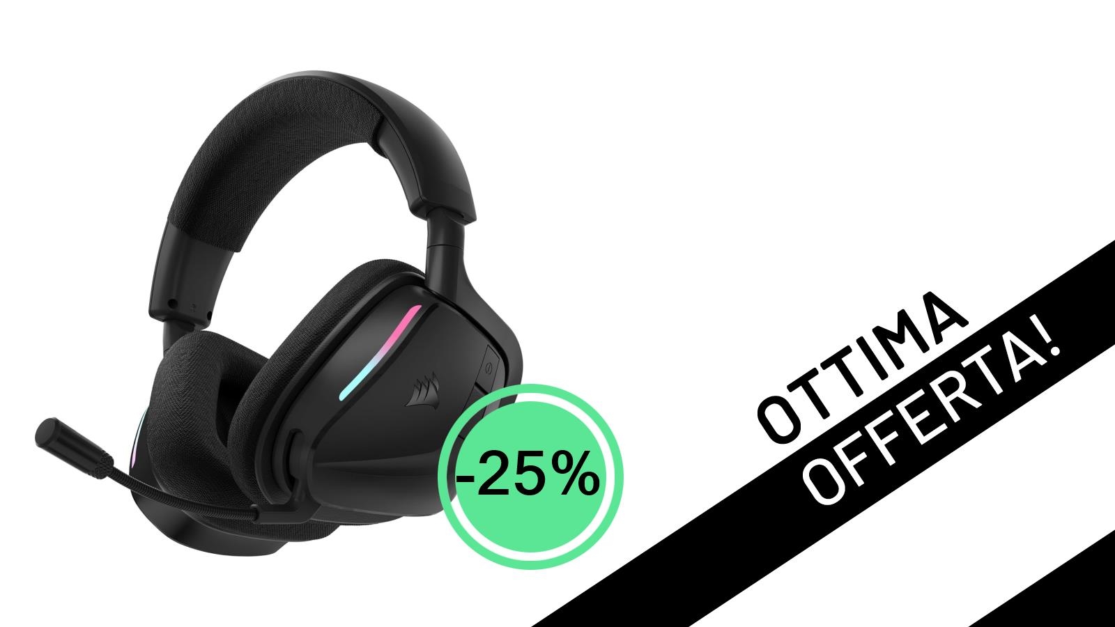 Cuffie Gaming CORSAIR VOID v2: L'Offerta Imperdibile con il -25% di Sconto!