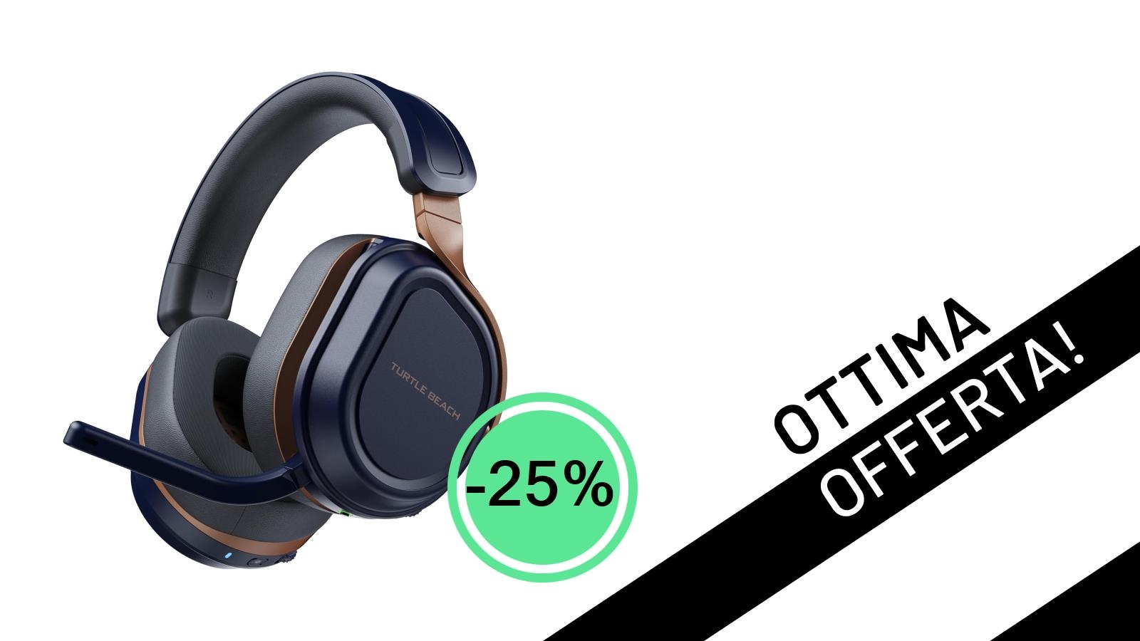 Offerta da Non Perdere: Le Cuffie Gaming Turtle Beach Stealth 700 Blu Cobalto al -25%!