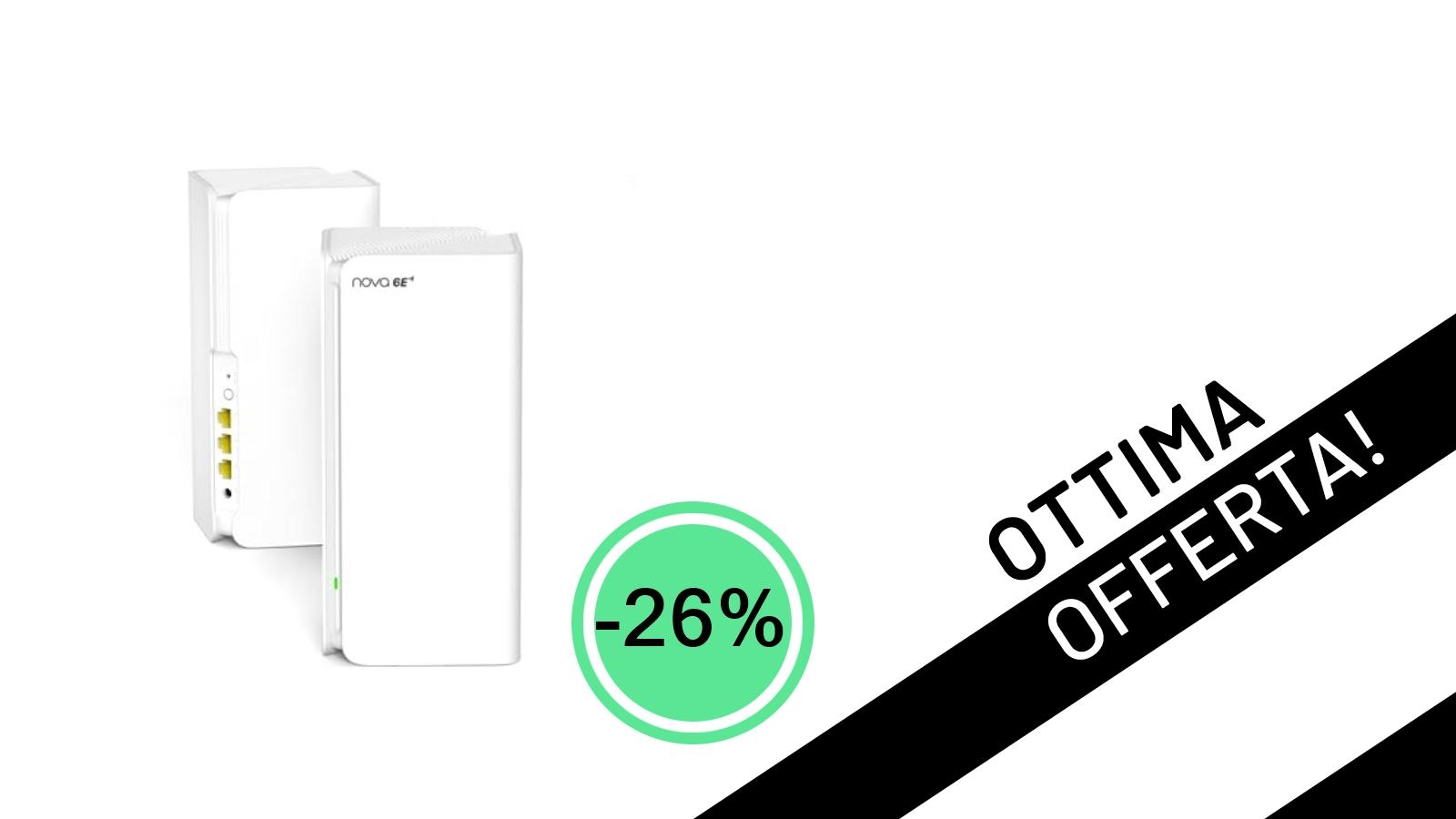 Tenda MX21Pro: Il Wi-Fi 6E Tri-Band AXE5700 per Tutta la Casa in Offerta Lampo a Soli 169,99€!