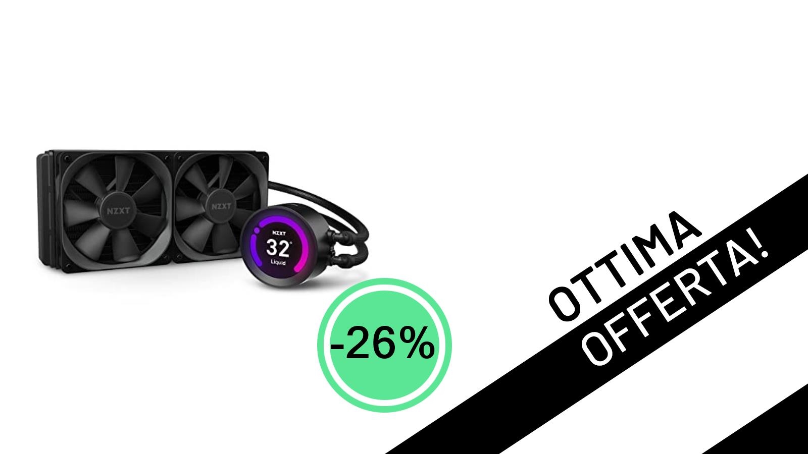 Imbattibile! NZXT Kraken Z53 240mm al -26%: Raffreddamento a Liquido Premium a 170,53€