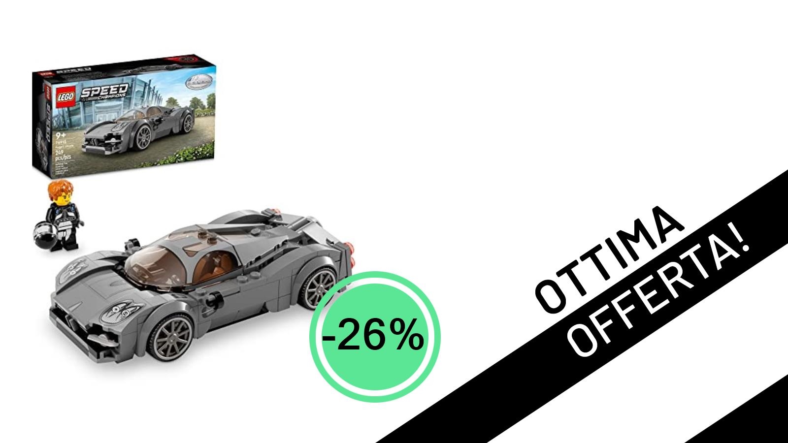 LEGO Speed Champions: la Pagani Utopia sfreccia in offerta a un prezzo imperdibile!