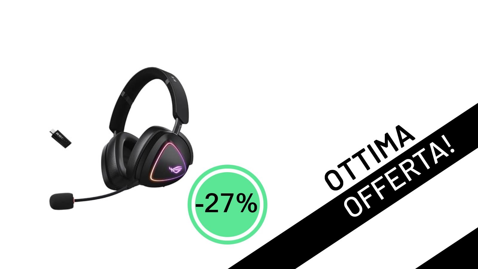 Imperdibile Offerta: Le ASUS ROG Delta II al Minimo Storico con il 27% di Sconto!
