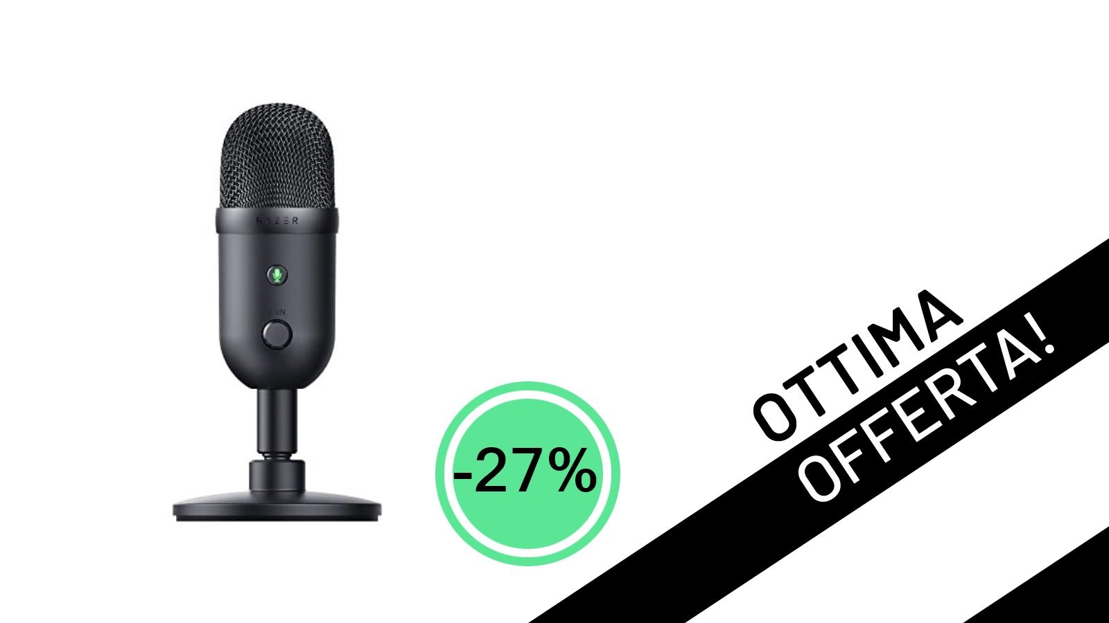 Razer Seiren V2 X: L'Offerta Imperdibile per Rivoluzionare il Tuo Streaming!