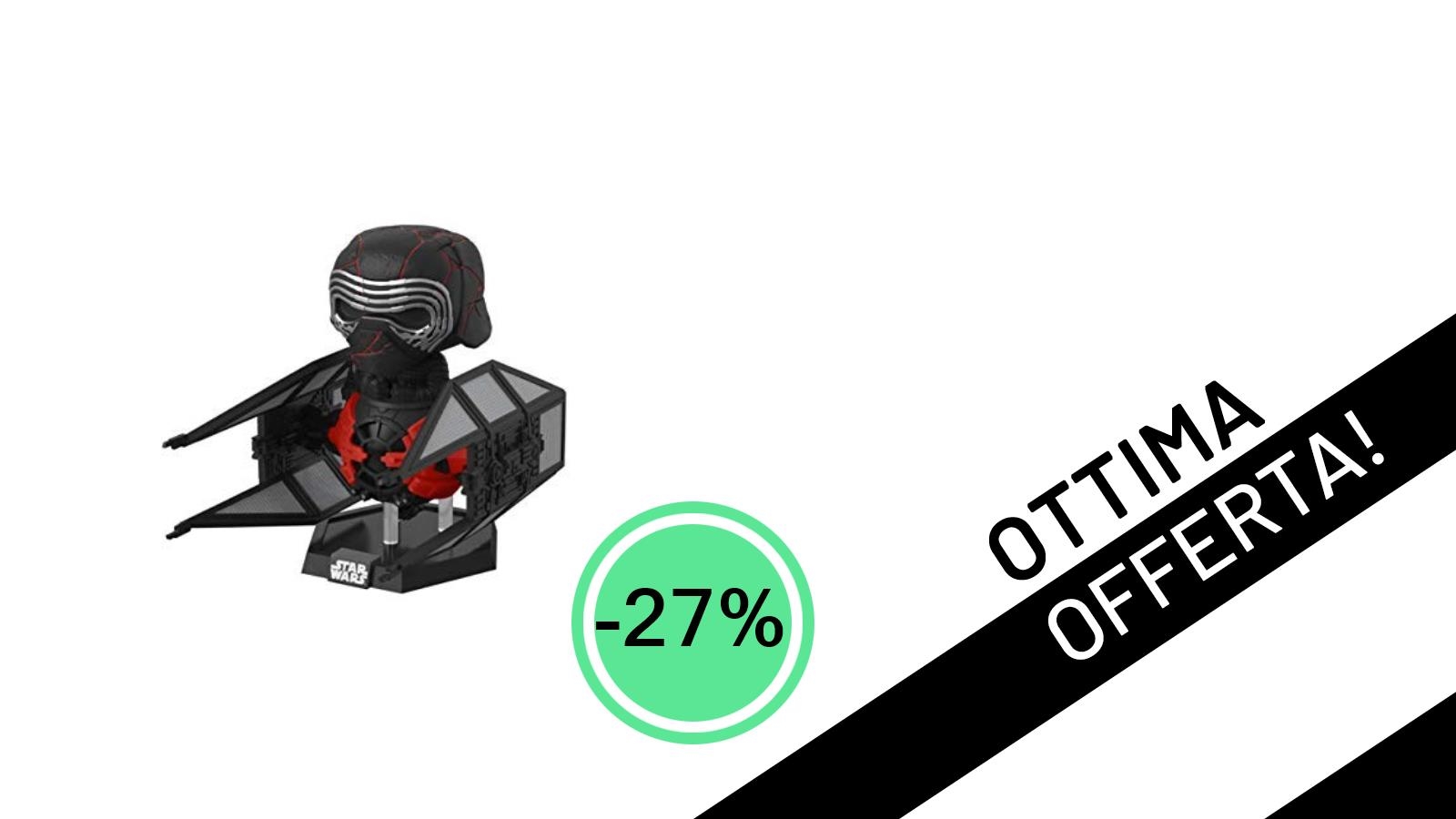 Kylo Ren "Oslo Cab" Funko Pop! Deluxe: L'offerta Star Wars al -27% che aspettavi!