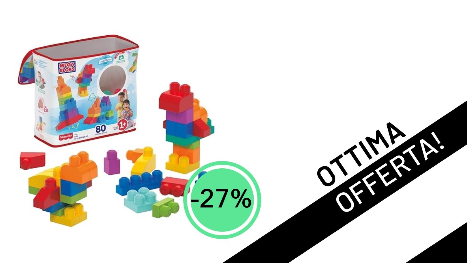 Un Mondo di Costruzioni per i Più Piccoli: MEGA Bloks in Offerta Shock a 18,99€!