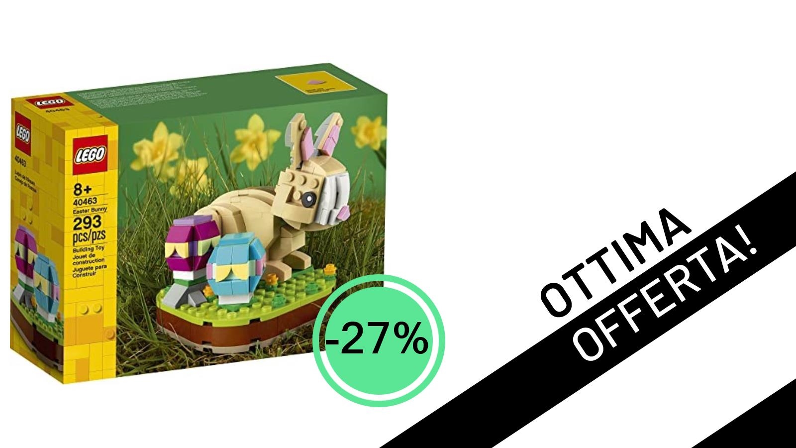 LEGO Easter Bunny 40463: L'Offerta di Pasqua che non ti Aspetti con il -27%!