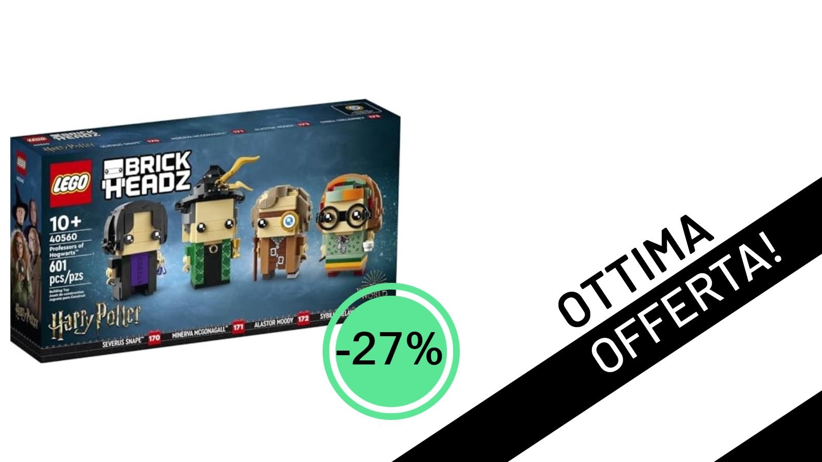 Offerta Magica: LEGO Professori di Hogwarts™ set 40560 con il 27% di Sconto a Soli 58,99€!