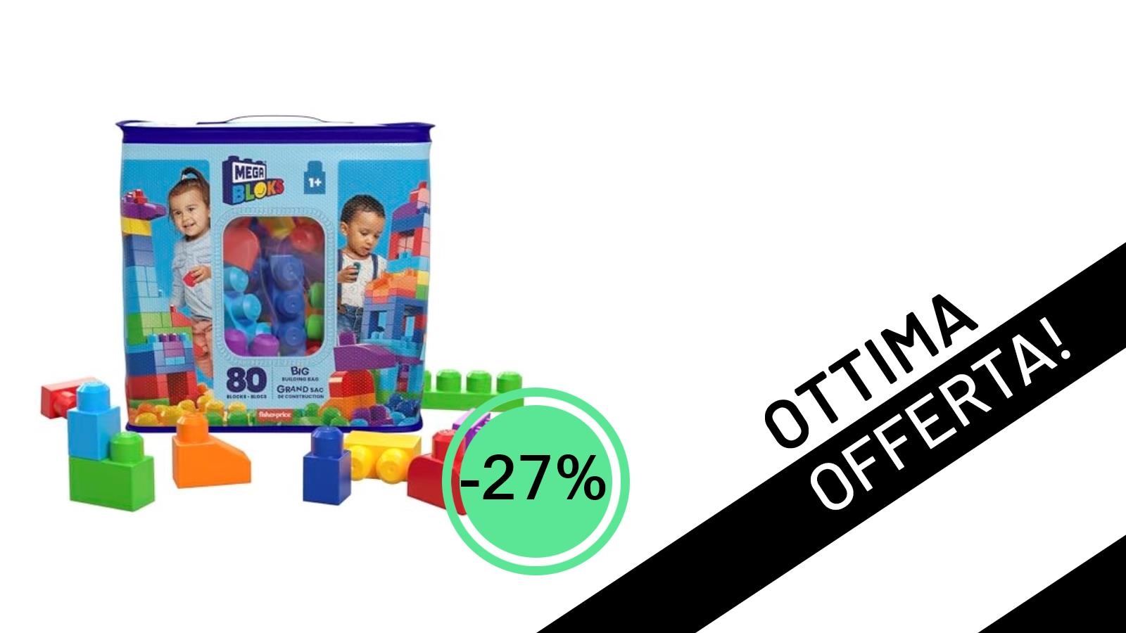 Un Mondo di Costruzioni per i Più Piccoli: MEGA Bloks in Offerta Shock a 18,99€!