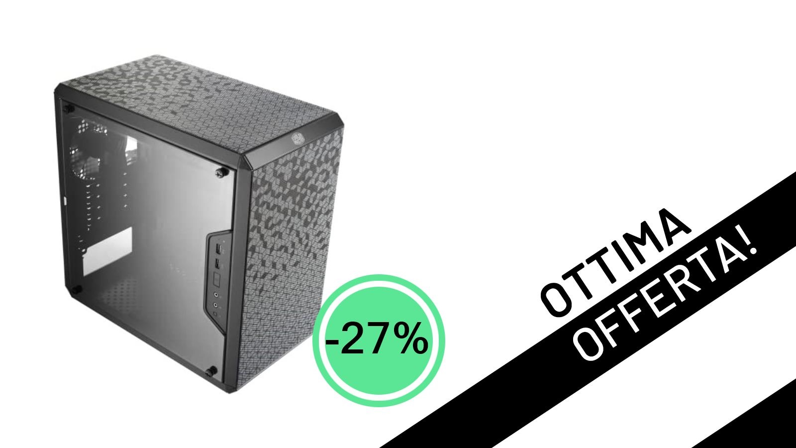 Non Perdere l'Offerta: Il Case Cooler Master Masterbox Q300L a un Prezzo Incredibile!