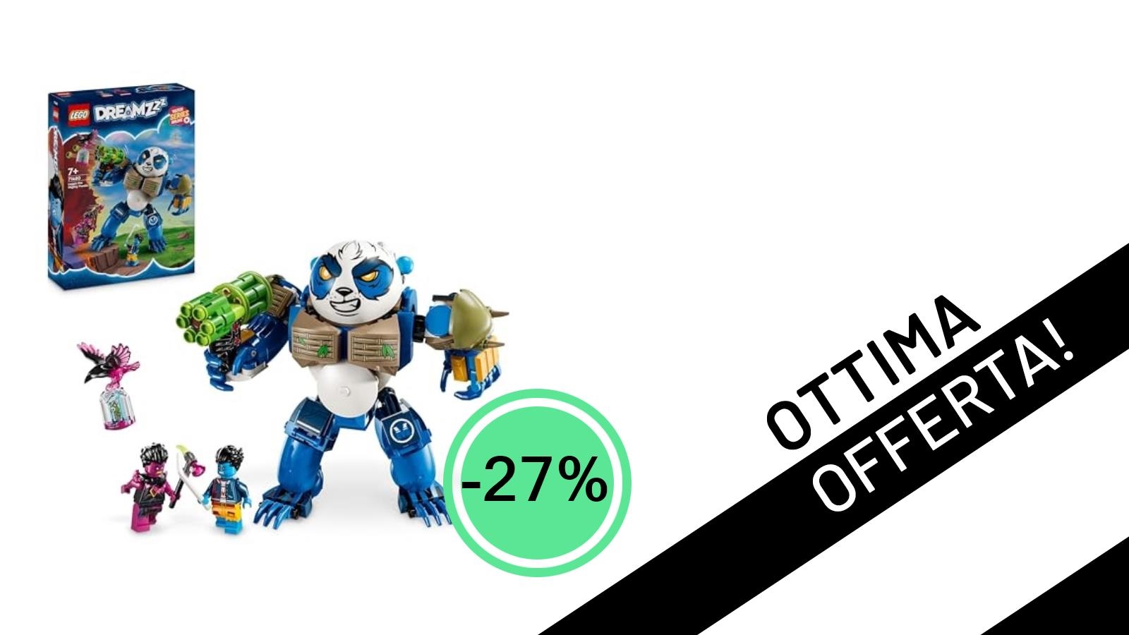 LEGO DREAMZzz tbd-DREAMZzz-7-2024: Un Sogno a Soli 31,36€ con Sconto del 27%!