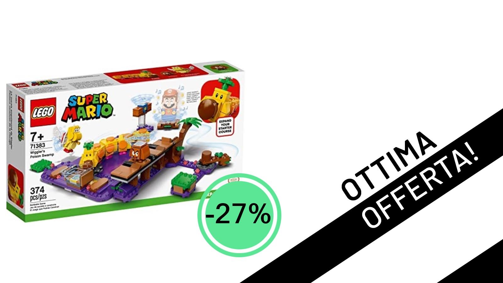 Un'Offerta Imperdibile: LEGO Super Mario La Palude Velenosa di Torcibruco Scende al -27%!