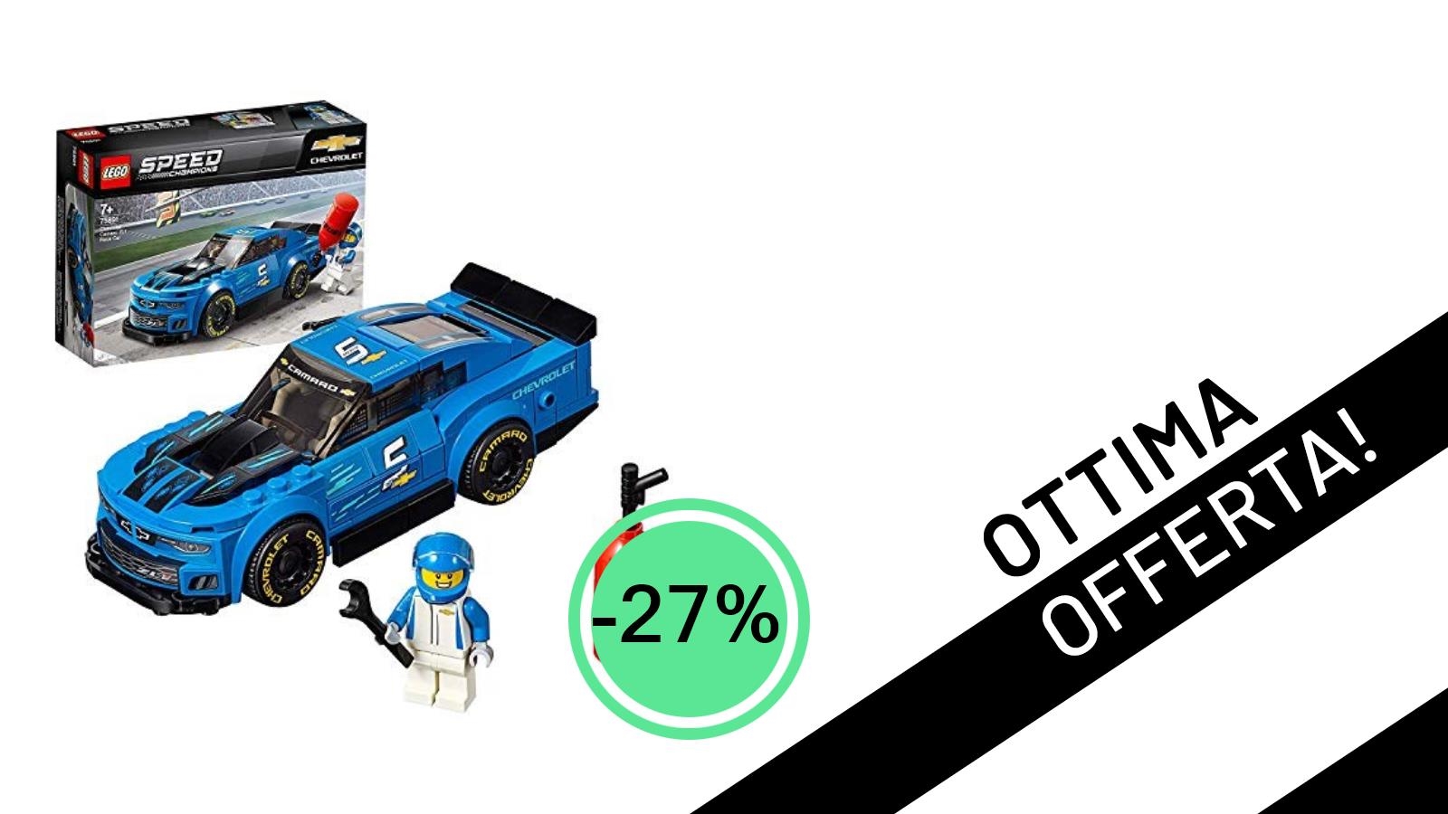 LEGO Speed Champions: La Chevrolet Camaro ZL1 sfreccia in offerta con uno sconto del 27%!