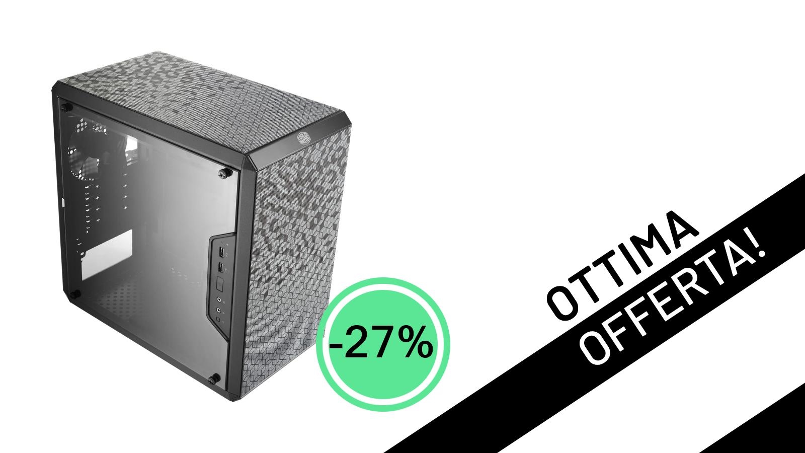 Non Perdere l'Offerta: Il Case Cooler Master Masterbox Q300L a un Prezzo Incredibile!