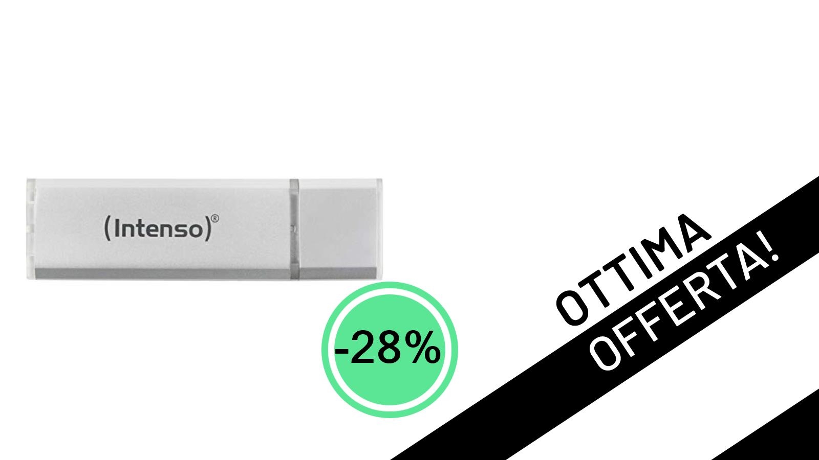 Spazio Illimitato a Prezzo Incredibile: Intenso Chiavetta USB 3.0 Ultra Line da 512GB Scontata del 28%!