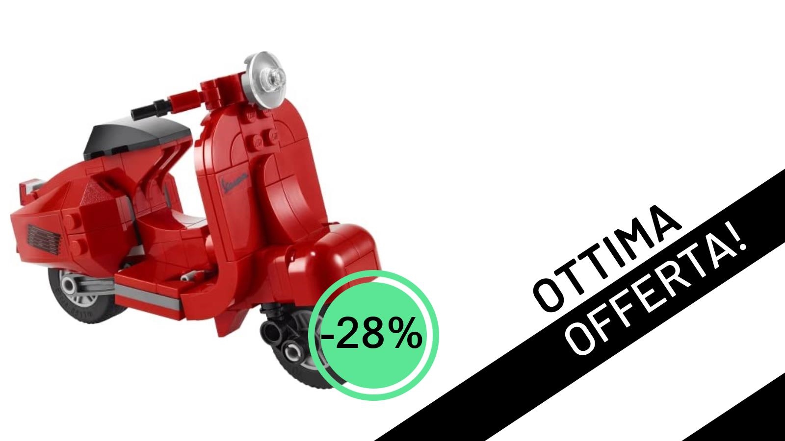 LEGO Creator Vespa Mini: L'Iconico Ciclomotore Sbarca in Offerta Imperdibile!